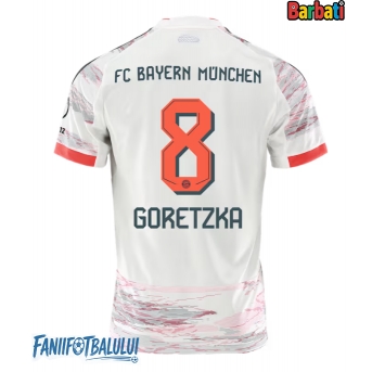 Bayern Munich Leon Goretzka #8 Tricou Fotbal Replică 2025-26 Barbati Deplasare